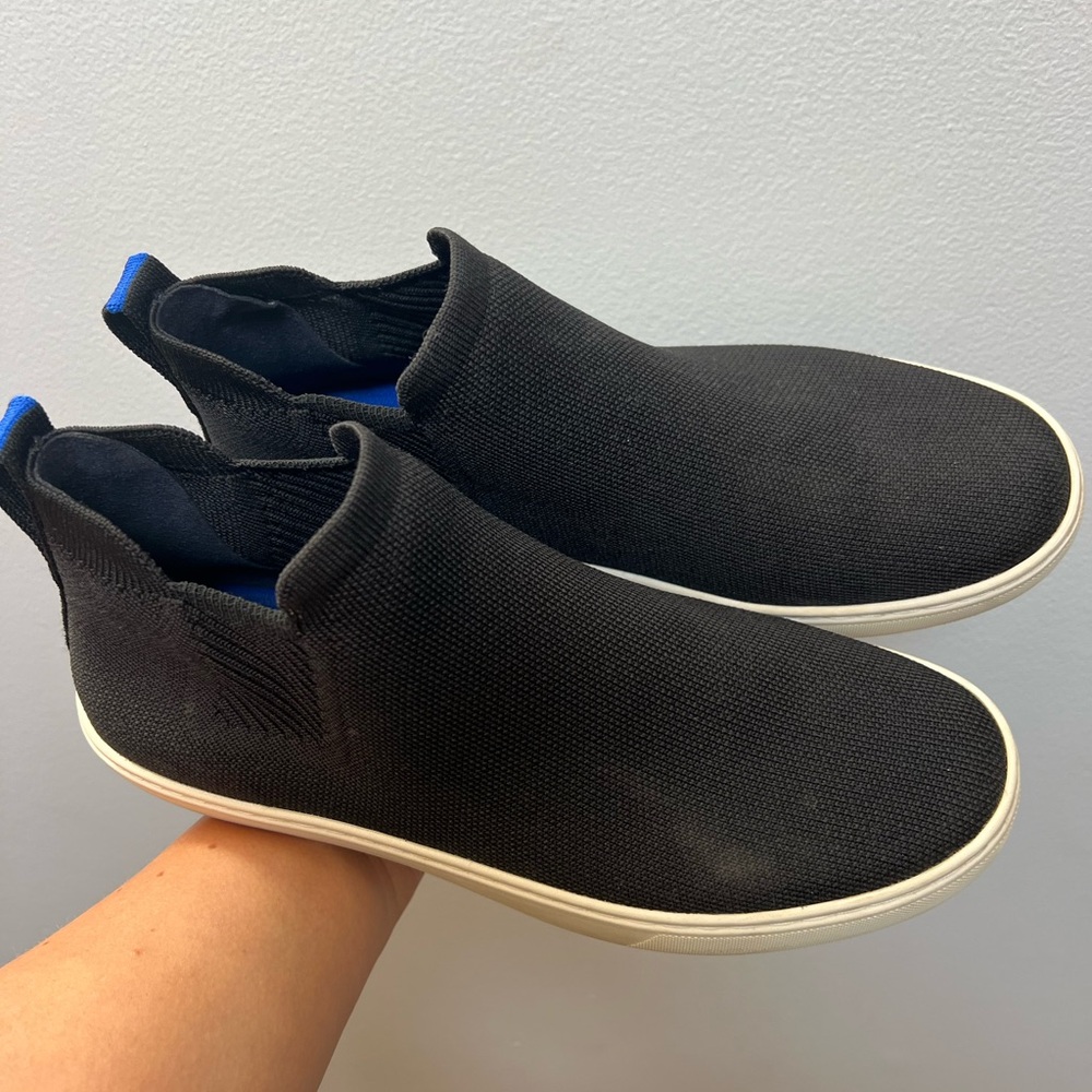 Rothy's Black Chelsea High Top Sneakers